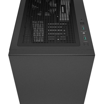  Корпус Deepcool CH510 без БП, боковое окно (закаленное стекло), 1x120мм вентилятор сзади, черный, ATX 