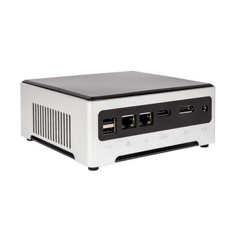  Неттоп Hiper NUG NUGi51135G7, i5-1135G7, 2* DDR4 SODIMM, Iris Xe -графика Intel (DP + HDMI), 6*USB3.0, 2*LAN, 2*M2 SSD 