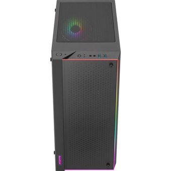  Корпус Aerocool Skribble SKRIBBLE-G-BK-V1 черный без БП ATX 2x120mm 2xUSB3.0 audio bott PSU 