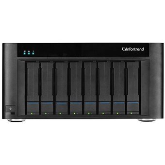  Система хранения Infortrend EonStor GSe Pro 108-C (GSEP1080000C-8U32) Intel x8 2.5/3.5 1x250W 