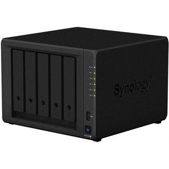  Сетевое хранилище Synology DiskStation DS1522+ (8Gb DDR4 ECC SO-DIMM/5hot plug/2xM2 NVMe SSD/2xUSB3.2/2xeSATA) (DS1522+) 