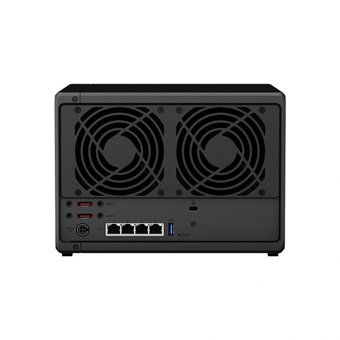  Сетевое хранилище Synology DiskStation DS1522+ (8Gb DDR4 ECC SO-DIMM/5hot plug/2xM2 NVMe SSD/2xUSB3.2/2xeSATA) (DS1522+) 