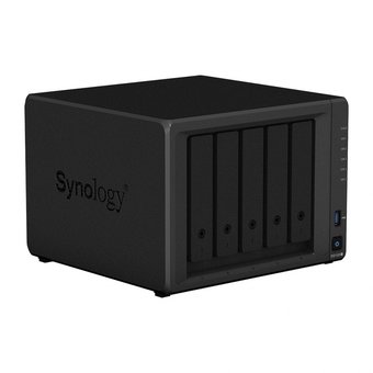  Сетевое хранилище Synology DiskStation DS1522+ (8Gb DDR4 ECC SO-DIMM/5hot plug/2xM2 NVMe SSD/2xUSB3.2/2xeSATA) (DS1522+) 