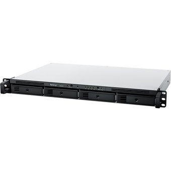  Сетевое хранилище Synology RackStation RS422+ (1U, 4x3.5/2.5" HDD, 2-core 2.6 GHz,  2 GB DDR4 ECC, 2xGbE LAN) 