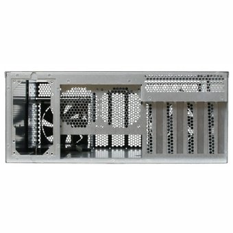 Серверный корпус Procase RE411-D5H10-FE-65 4U server case,5x5.25+10HDD,черный,без блока питания,глубина 650мм,MB EATX 12"x13" 