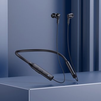  Наушники bluetooth Borofone BE59 Rhythm neckband BT earphones, black 