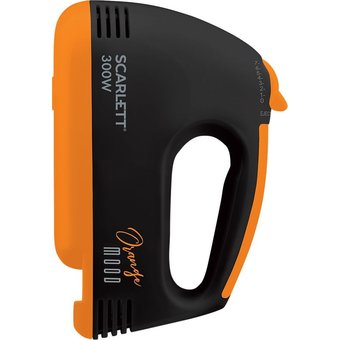  Миксер Scarlett SC-HM40S20 черный/оранжевый 