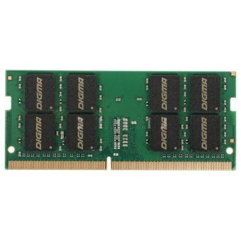  ОЗУ Digma DGMAS42666032D DDR4 32Gb 2666MHz RTL PC4-21300 CL19 SO-DIMM 260-pin 1.2В dual rank 