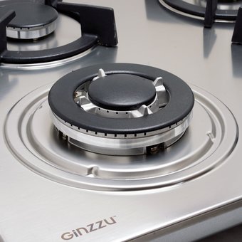  Варочная поверхность GINZZU HCG-413 стальной 
