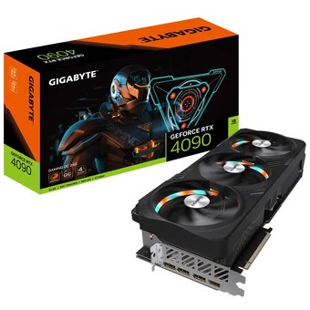  Видеокарта Gigabyte nVidia GeForce RTX 4090 ( GV-N4090GAMING OC-24GD) PCI-E 4.0 24576Mb 384 GDDR6X 2535/21000 HDMIx1 DPx3 HDCP Ret 