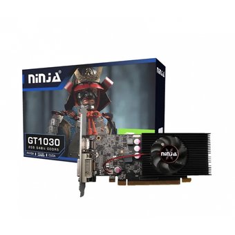  Видеокарта Sinotex Ninja GT1030 PCIE (384SP) (NK103FG44F) 4GB 64BIT GDDR4 DVI HDMI 
