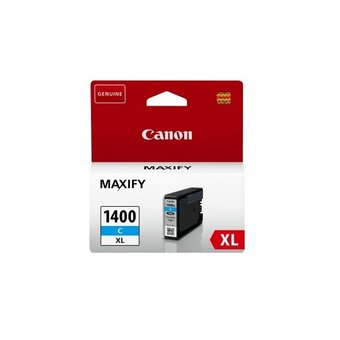 Картридж Canon PGI-1400XL C для Maxify МВ2040 и МВ2340. Голубой. 900 страниц. (9202B001) 