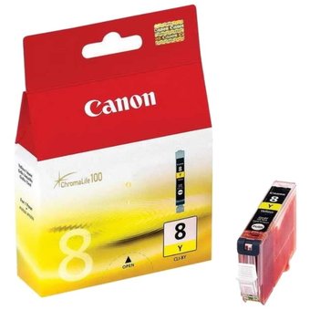  Картридж Canon CLI-8Y Yellow для IP-4200/5200/6600D/MP500/800 (0623B024) 