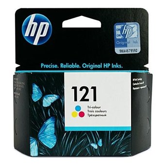  Картридж HP 121 Color Deskjet для F2493/D1663/D2563/D2645 165стр. (CC643HE) 