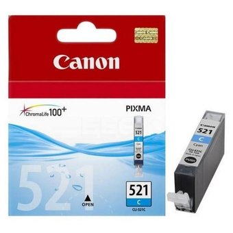  Картридж Canon CLI-521C Cyan для Pixma iP3600/iP4600/MP540 (2934B004) 