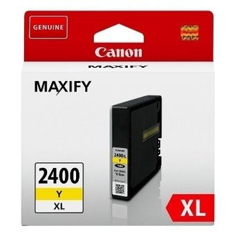  Картридж Canon PGI-2400XL Y для Maxify iB4040, МВ5040 и МВ5340. Желтый. 1500 страниц. 