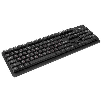  Клавиатура Sven Standard 301, PS/2, чёрная (SV-03100301PB) 