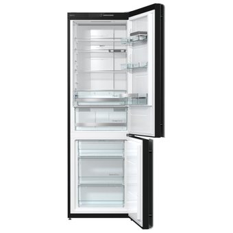  Холодильник Gorenje NRK612ORAB черный/серебристый 