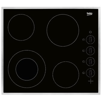  Варочная поверхность Beko HIC64101X черный 
