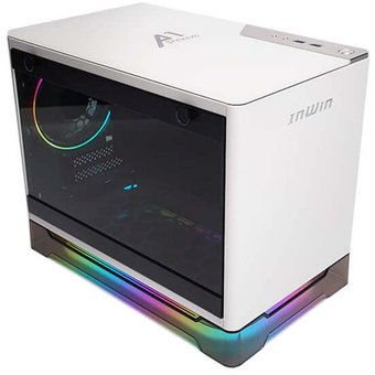  Корпус Inwin CF08B (A1 Prime) (6151390) белый 750W miniITX 2x120mm 2xUSB3.0 audio 