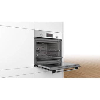  Духовой шкаф Bosch HBF154YS0 черный/серебристый 