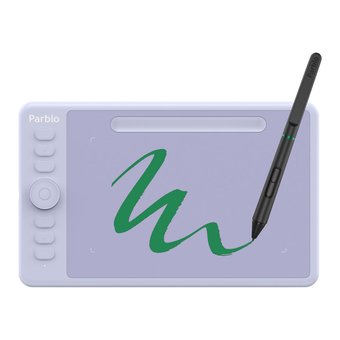  Графический планшет Parblo Intangbo S USB Type-C пурпурный 