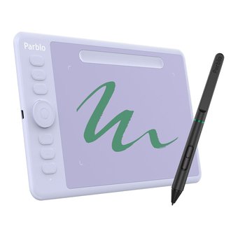  Графический планшет Parblo Intangbo S USB Type-C пурпурный 