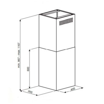  Вытяжка MAUNFELD Bath Isla 402 чёрный 