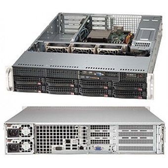  Платформа SuperMicro SSG-6029P-E1CR12T x12 LSI3108 10G 2P 2x1200W 