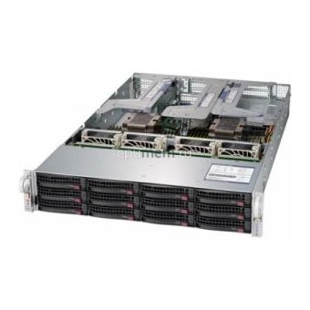  Платформа SuperMicro SSG-6029P-E1CR12T x12 LSI3108 10G 2P 2x1200W 