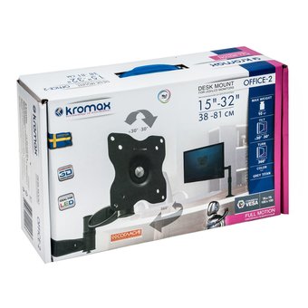 Кронштейн Kromax OFFICE-2 серый 
