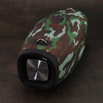  УЦ Портативная колонка Aspor H41 камуфляж (ПУ) 