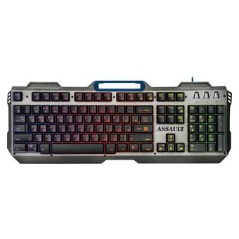  Клавиатура Defender Assault GK-350L радужная 