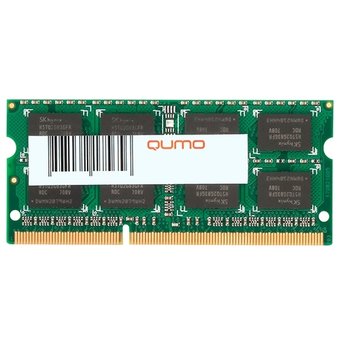  ОЗУ Qumo QUM4S-4G2666C19 SO-DIMM 4GB DDR4-2666 PC4-21300 CL19, 1.5V, Single Rank, Retail 