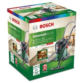  Строительный пылесос Bosch AdvancedVac20 зеленый 