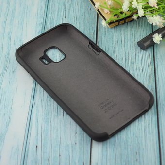  Чехол Silicone case для Samsung J260F/J2 Core 2018 чёрный(18) 