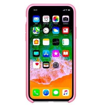  УЦ Чехол Silicone Case для iPhone XR (Розовый)(12) (ПУ) 