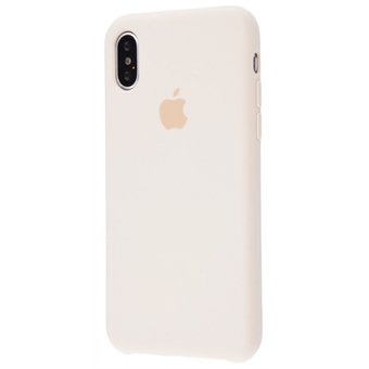 УЦ Чехол Silicone Case для iPhone XS Max (Белый) (9) (ПУ) 