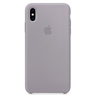  УЦ Чехол Silicone Case для iPhone XS Max (Серый) (23) (ПУ) 