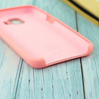  УЦ Чехол Silicone case для Samsung J260F/J2 Core 2018 розовый(12) (ПУ) 
