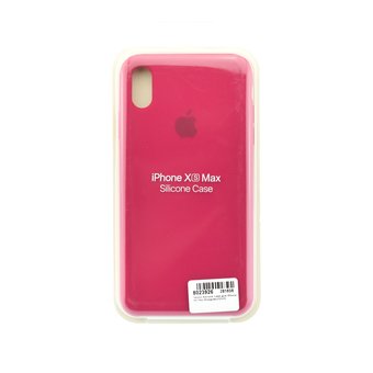 УЦ Чехол Silicone Case для iPhone XS Max (Бордовый)(42) (ПУ) 