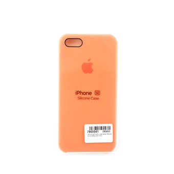  УЦ Чехол Silicone Case для iPhone 5/5s (Абрикос) (2) (ПУ) 