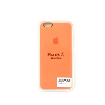  УЦ Чехол Silicone Case для iPhone 6/6s (Абрикос) (2) (ПУ) 