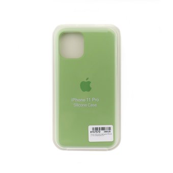  УЦ Чехол Silicone Case для iPhone 11 Pro (Мятный) (1) (ПУ) 