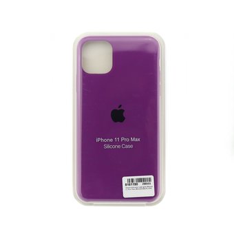  УЦ Чехол Silicone Case для iPhone 11 Pro Max (Фиолетовый) (36) (ПУ) 