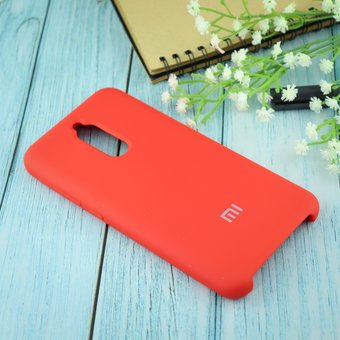  УЦ Чехол Silicone case для Xiaomi Redmi 8 красный(14) (ПУ) 