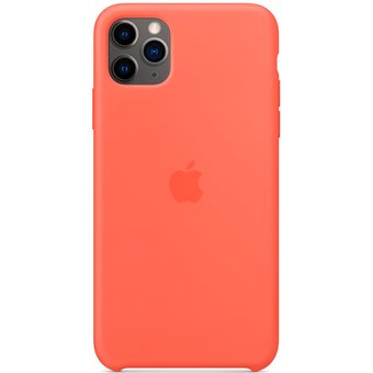  УЦ Чехол Silicone Case для iPhone 11 Pro Max (Абрикос) (2) (ПУ) 