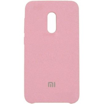  УЦ Чехол Silicone case для Xiaomi RedMi 5 ярко розовый (ПУ) 