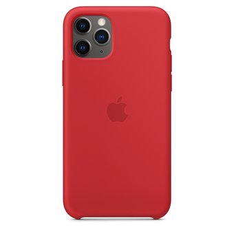  УЦ Чехол Silicone Case для iPhone 11 Pro (Красный) (14) (ПУ) 