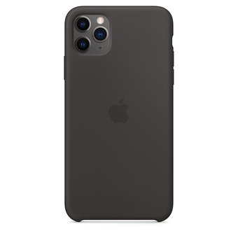  УЦ Чехол Silicone Case для iPhone 11 Pro Max (Чёрный) (18) (ПУ) 